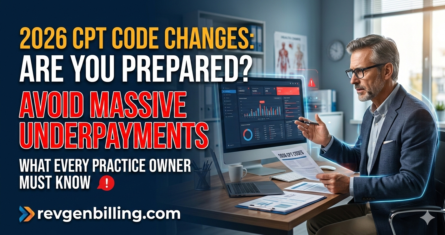 2026 CPT Code Changes: What Every Practice Owner Must Know to Avoid Massive Underpayments