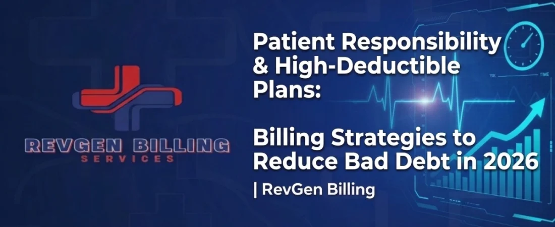 Patient Responsibility Billing 2026: Strategies to Reduce Bad Debt with High-Deductible Plans | RevGen Billing