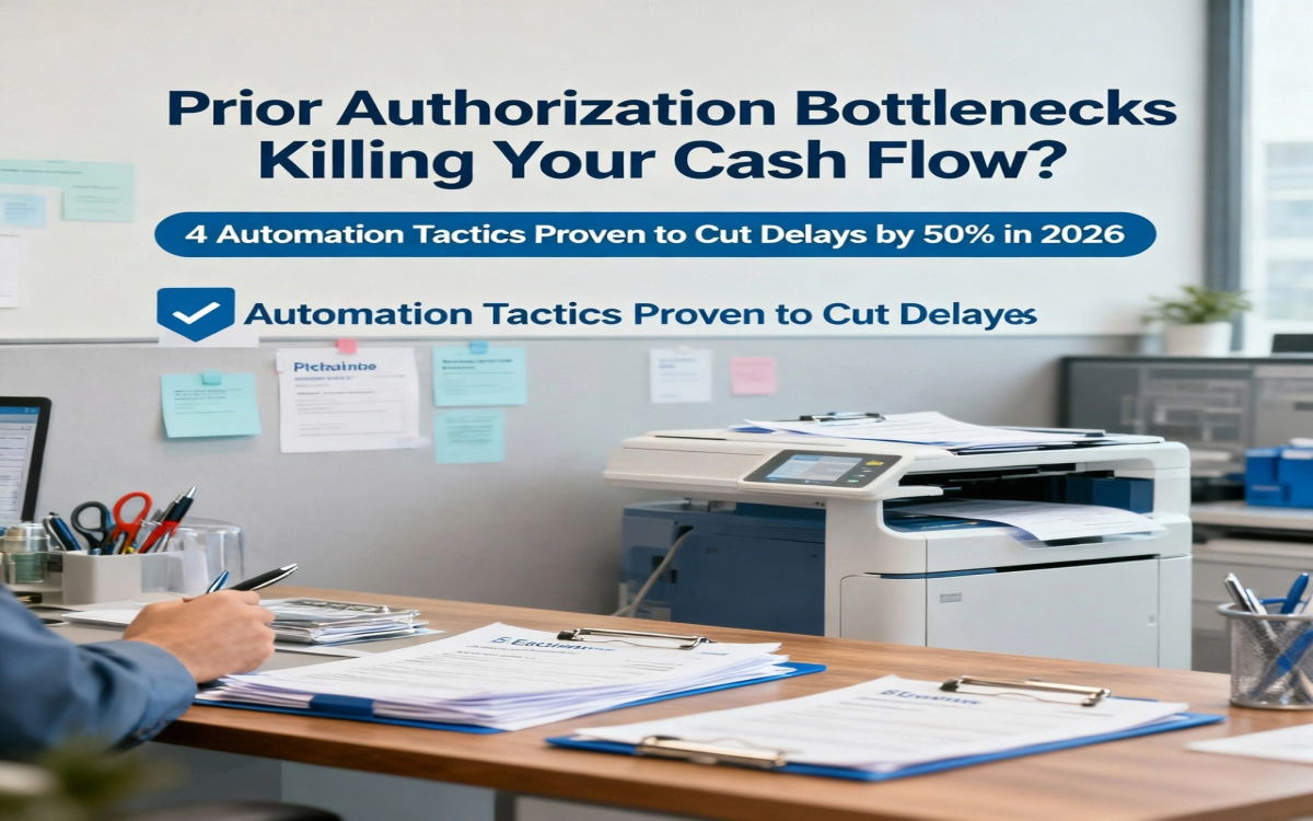 Prior Authorization Bottlenecks Killing Your Cash Flow? 4 Automation Tactics Proven to Cut Delays by 50% in 2026