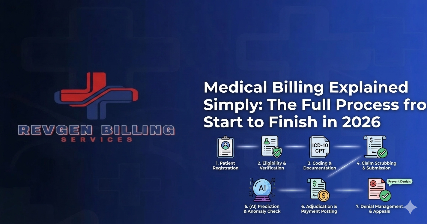 What is the process of medical billing from start to finish